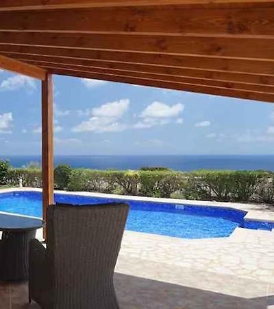 Unforgettable Family Escape - Cliffside Villa With Panoramic Sea Views And Kid-Friendly Private Pool Pissouri Bagian luar foto